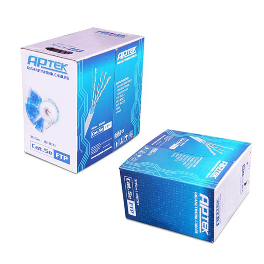 Cáp mạng APTEK CAT.5E FTP 530-2106-1 (305m/thùng)